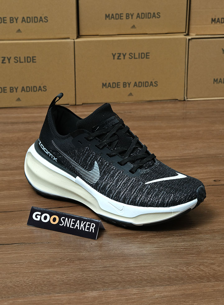 nike zoomx invincible run fk 3 đen đế trắng rep 11 like auth
