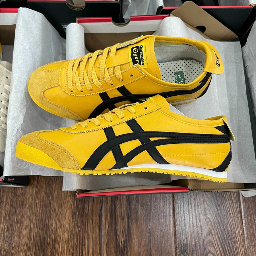 Onitsuka Tiger Mexico 66 Black Yellow rep 11 siêu cấp like auth