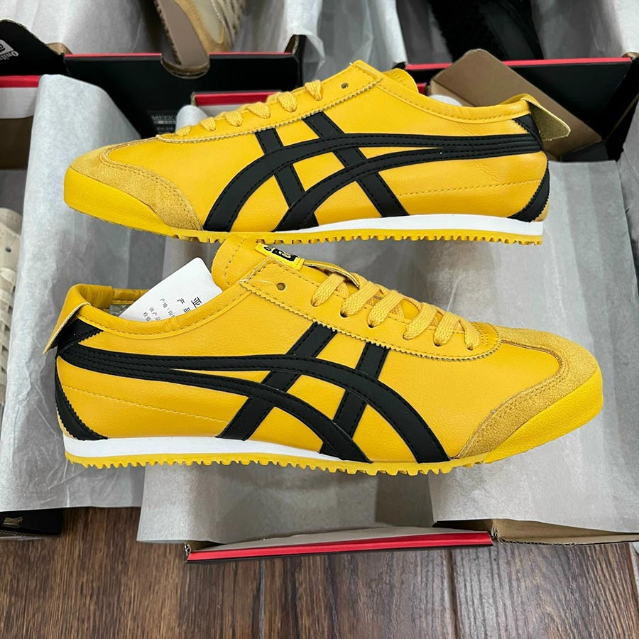 Onitsuka Tiger Mexico 66 Black Yellow rep 11 siêu cấp like auth