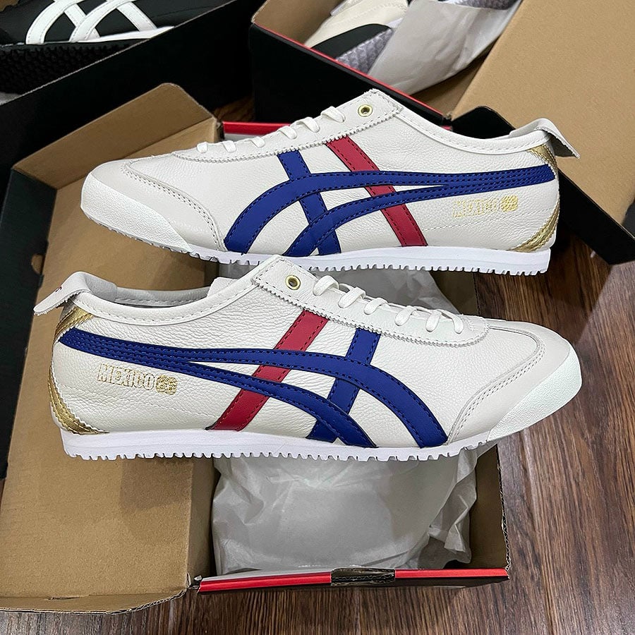 Onitsuka Tiger Mexico 66 White Blue Limited (Bản kỉ niệm)
