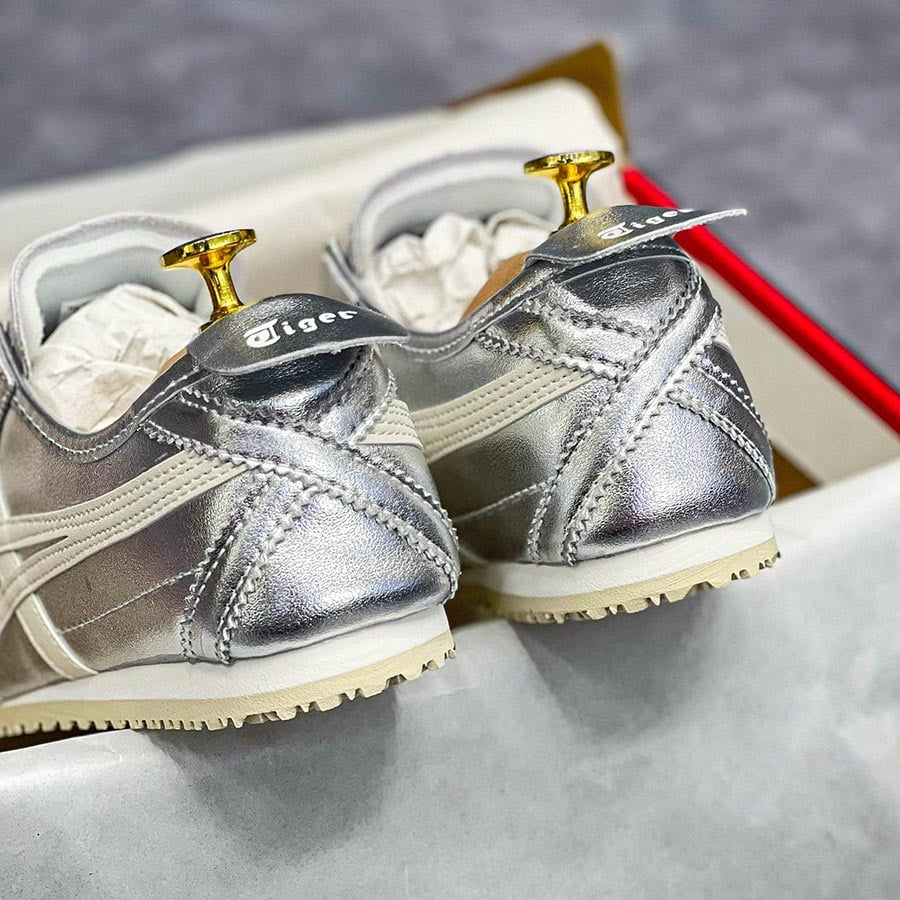 Onitsuka Tiger Mexico 66 Silver Off White rep 11 like auth siêu cấp