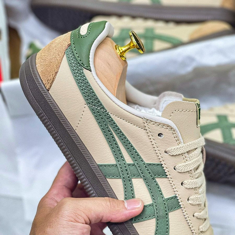 Onitsuka Tiger Tokuten Beige Green rep 11 siêu cấp like auth