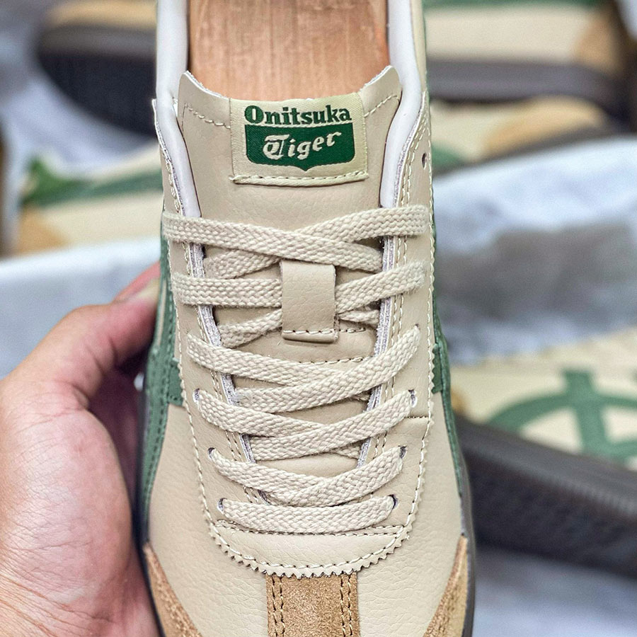 Onitsuka Tiger Tokuten Beige Green rep 11 siêu cấp like auth
