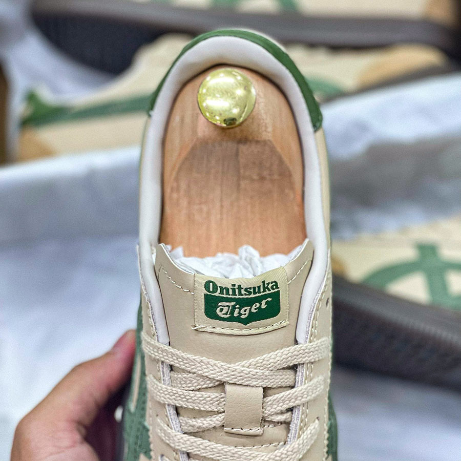 Onitsuka Tiger Tokuten Beige Green rep 11 siêu cấp like auth