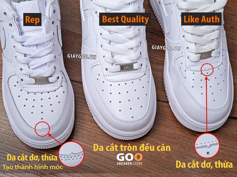 Vs Fake Como Saber Si Mis Air Force One Son Originales Giày Nike