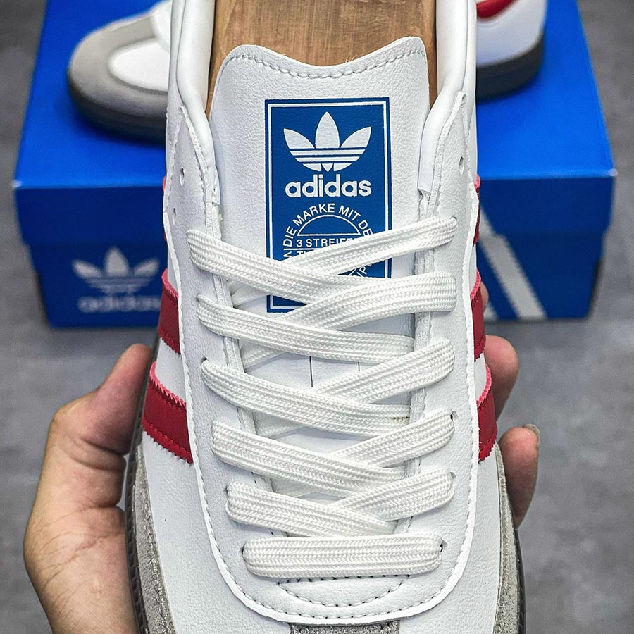Giày Adidas Samba OG White Better Scarlet rep 11 like auth best quality