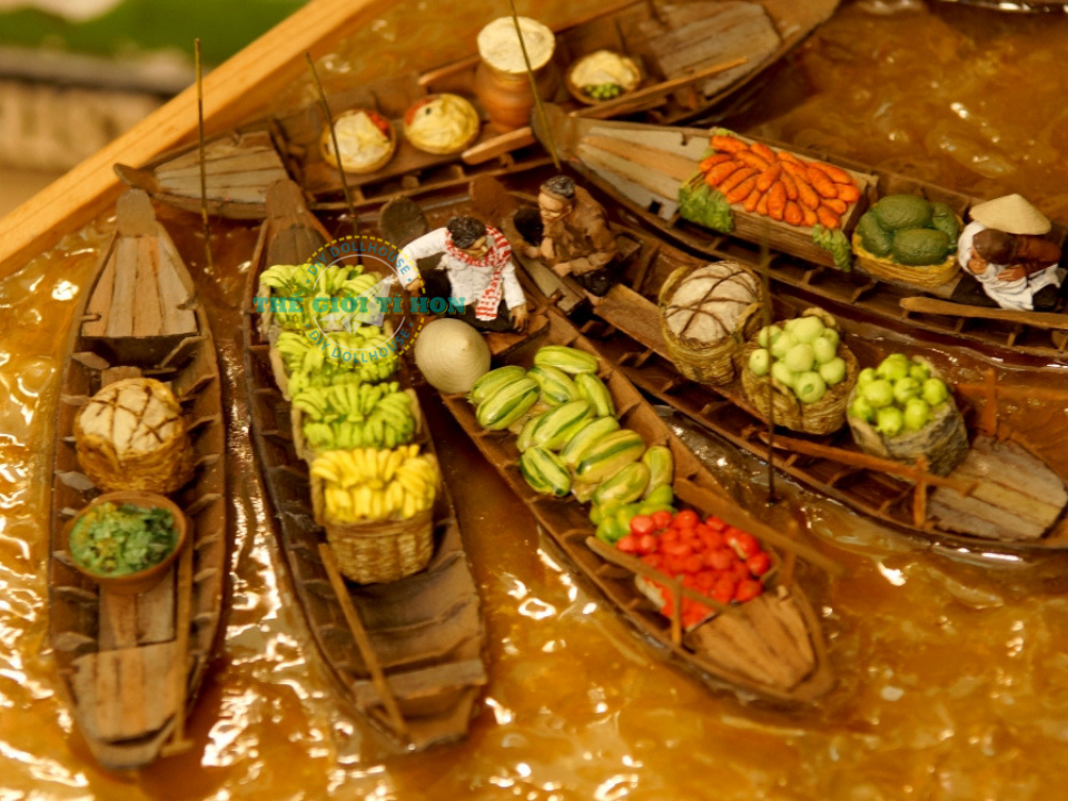 Mô Hình Handmade Quê Hương Miền Tây Thu Nhỏ