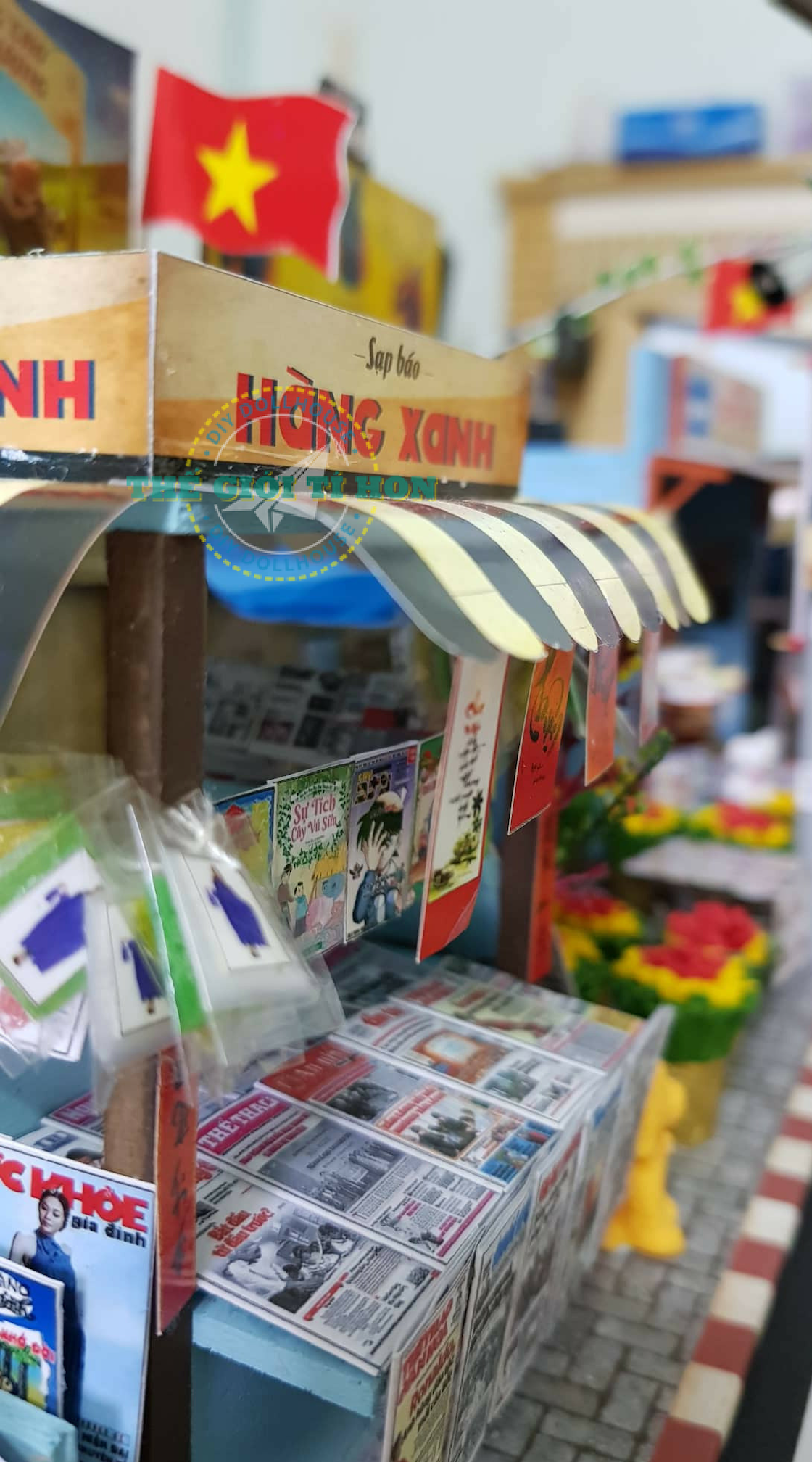 Đường phố Sài Gòn Thu Nhỏ DIY Của Trương Phương Khanh