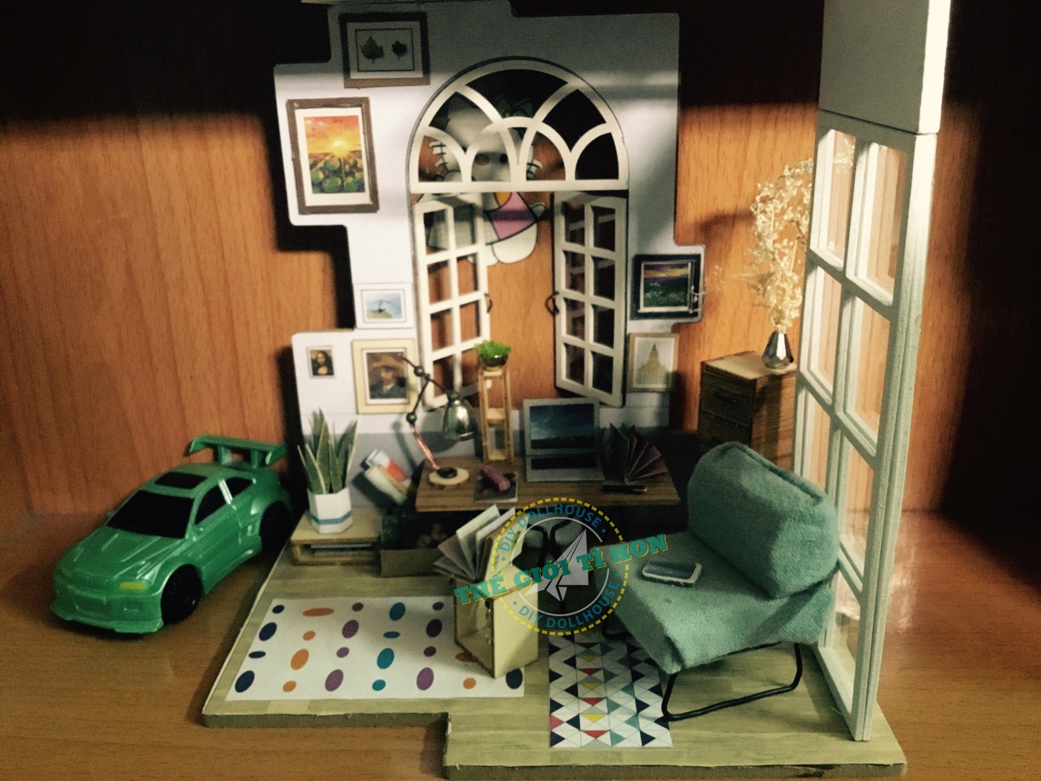 Mô Hình Nghệ Thuật DIY DGM01 DOLL HOUSE MINIATURE