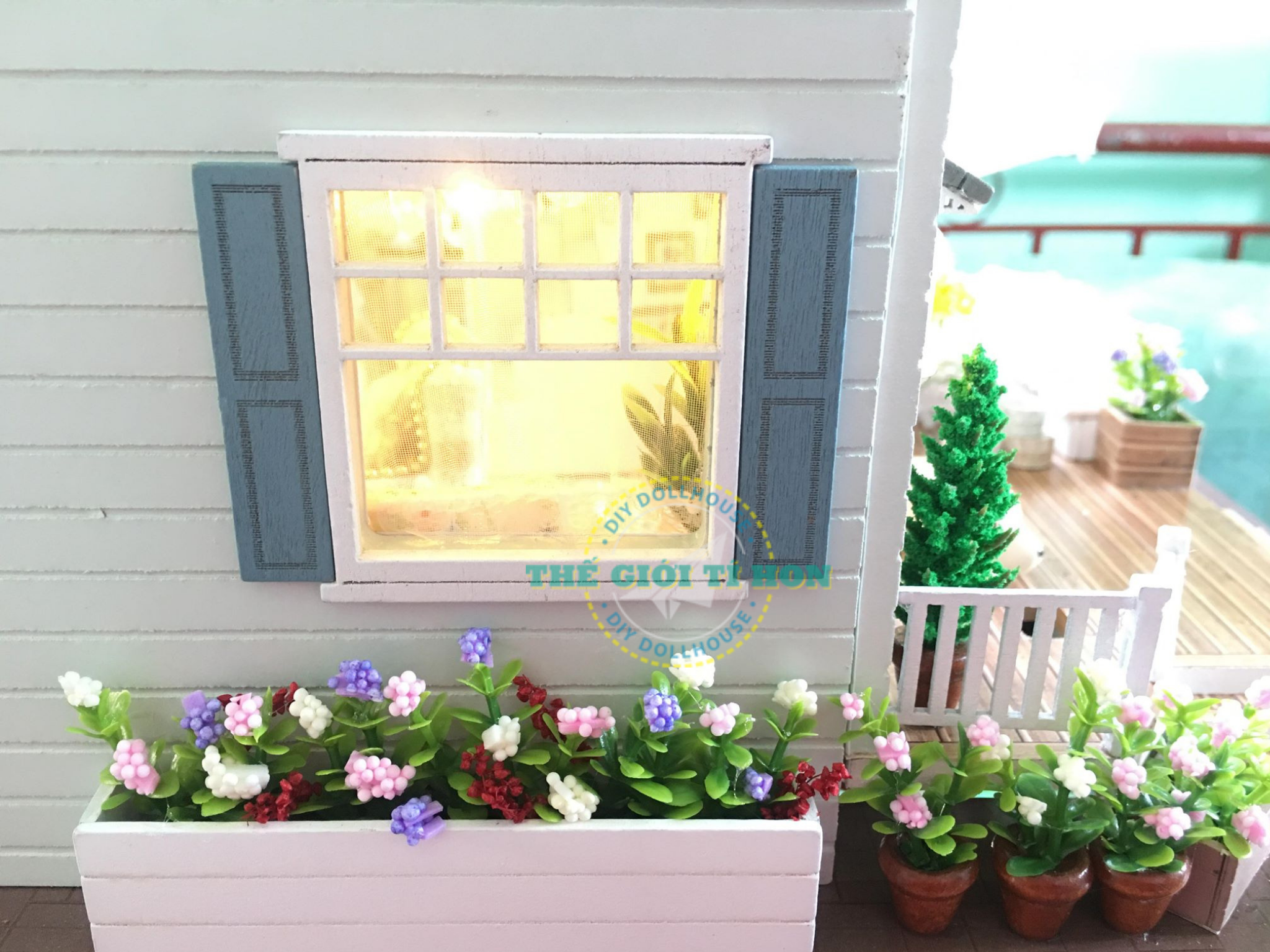 Kiệt Tác Lắp Ráp Biệt Thự Bằng Gỗ Handmade Của Thu Hương