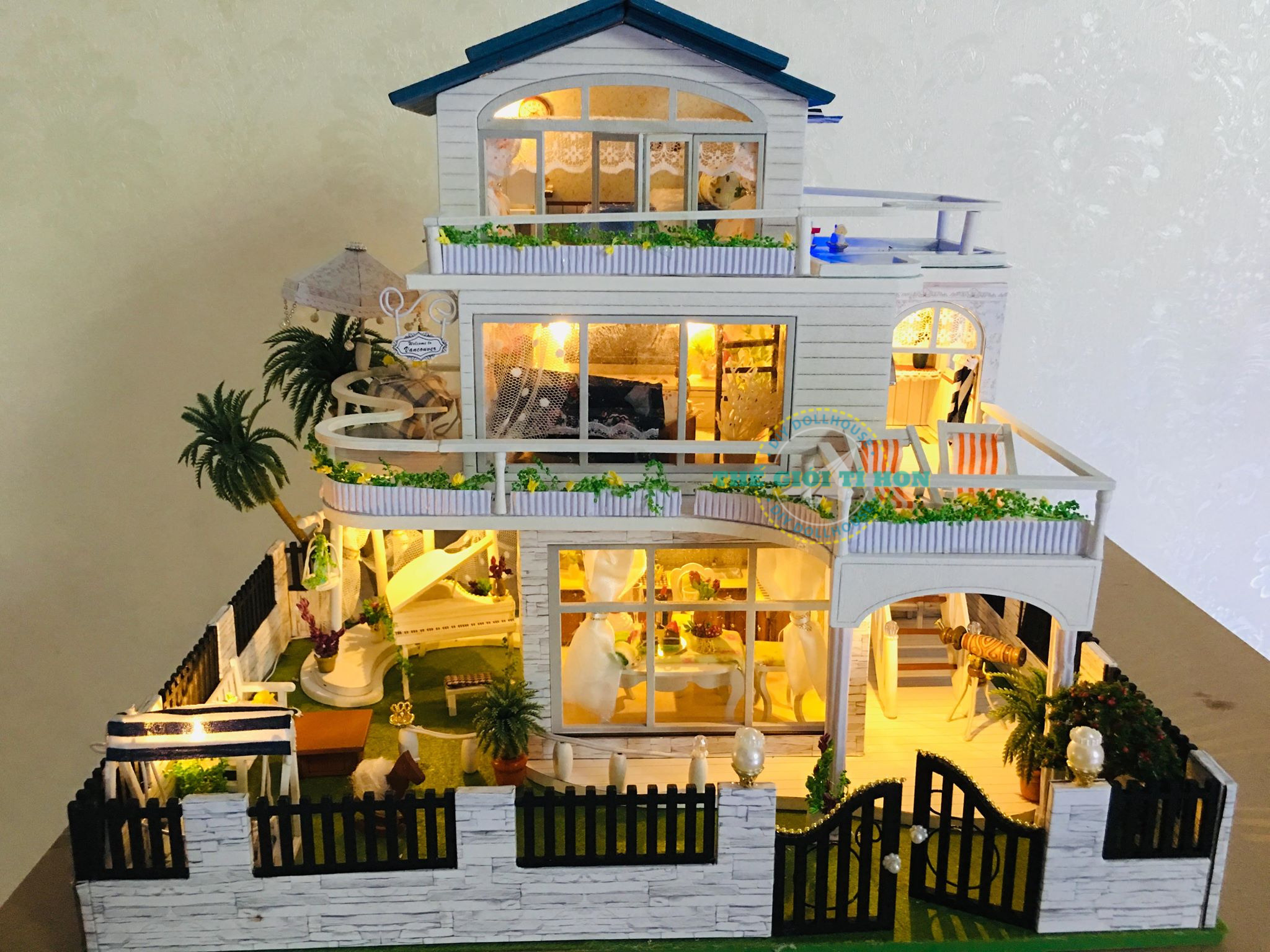 Mô hình nhà gỗ DIY Kute room cho bé  Bán buôn siêu rẻ