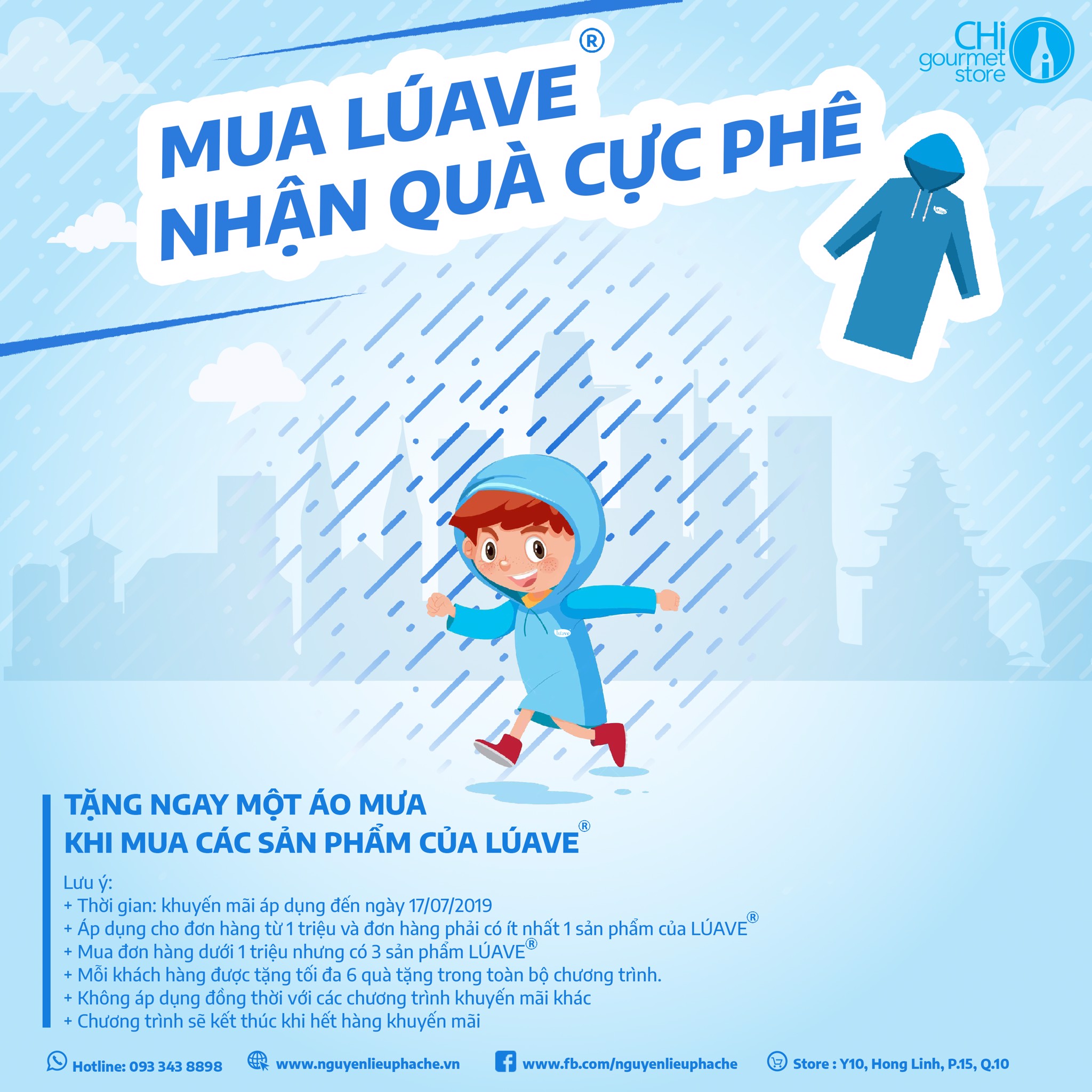 Quà tặng mùa mưa đến từ thương hiệu Lúave