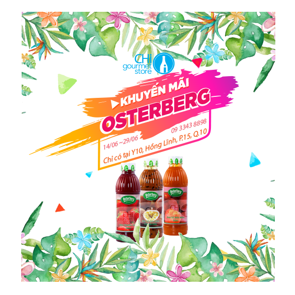 KHUYẾN MÃI: TƯNG BỪNG KHUYẾN MÃI VỚI SINH TỐ OSTERBERG