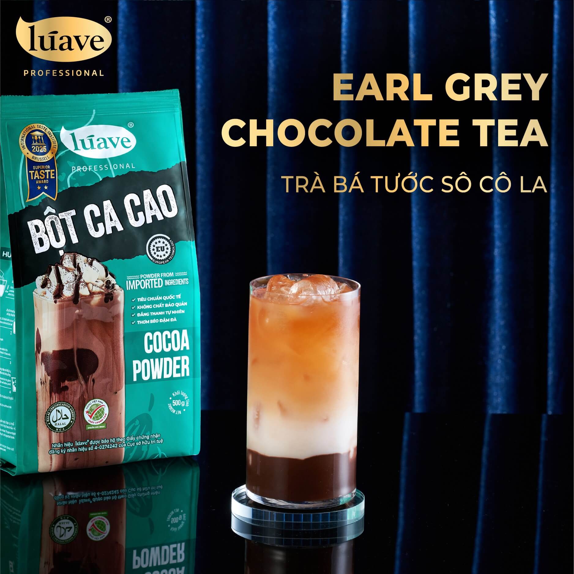 CÔNG THỨC PHA CHẾ TRÀ BÁ TƯỚC SÔ CÔ LA