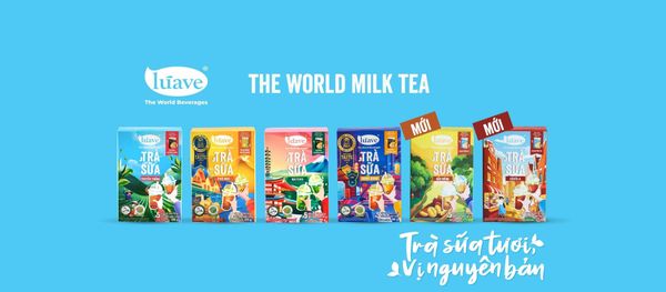 TRÀ SỮA HÒA TAN LÚAVE