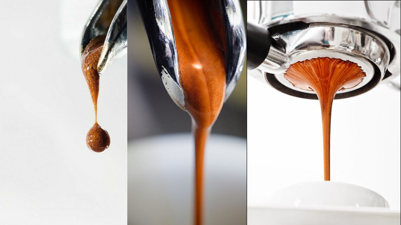extracted coffee