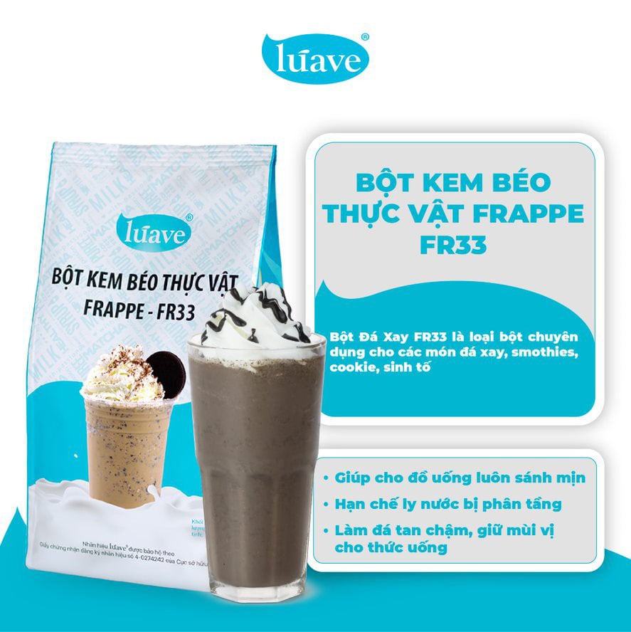 Bột kem béo thực vật Frappe FR33