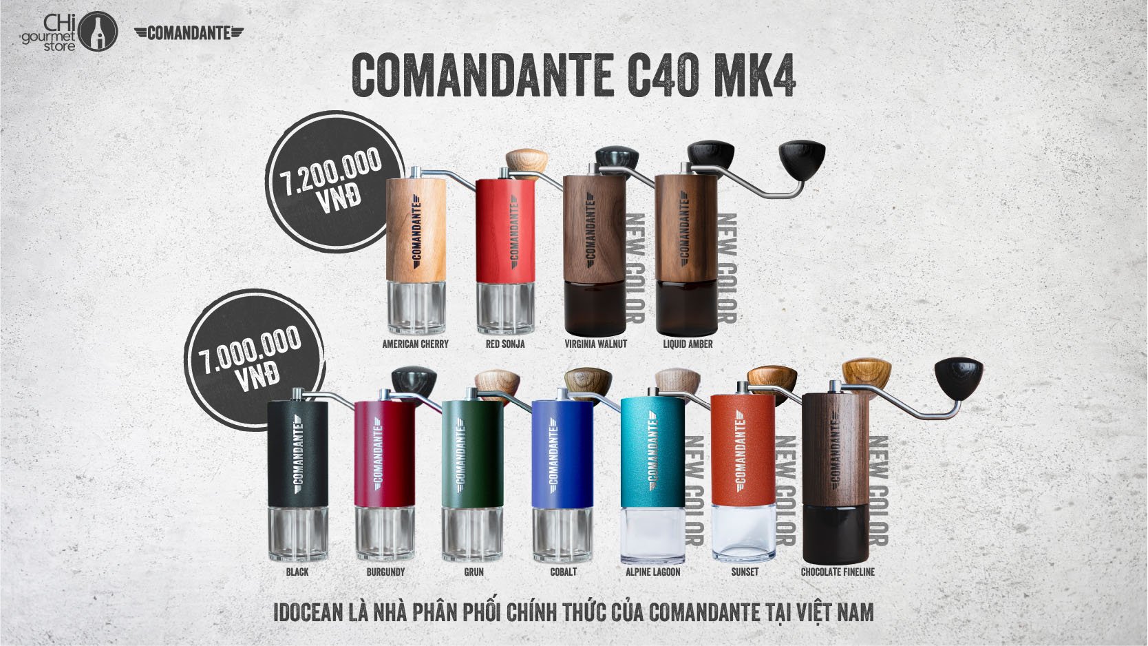 Comandante C40 MK4 Idocean phân phối