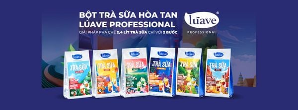BỘT TRÀ SỮA HÒA TAN LÚAVE PROFESSIONAL