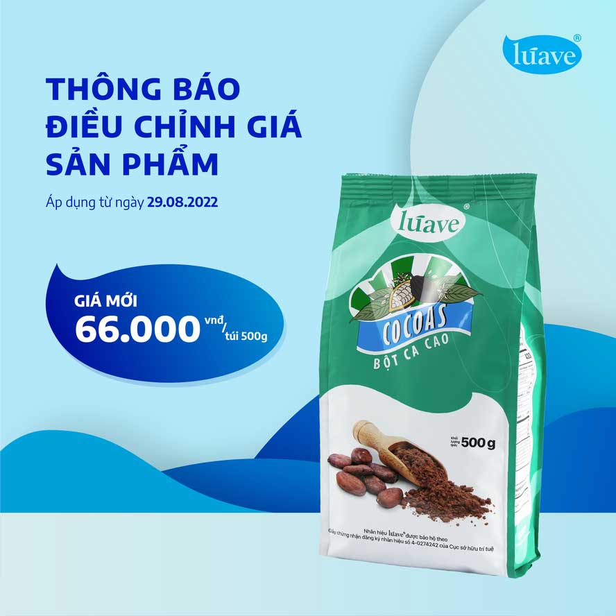 Giá bột Cocoas mới