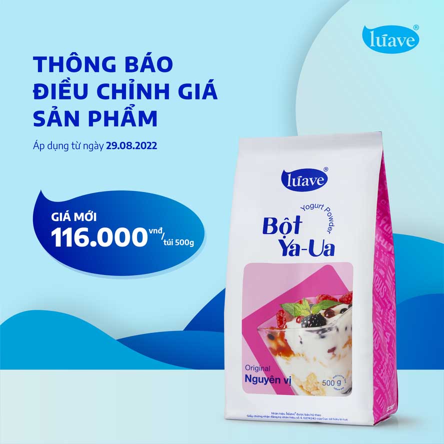 Giá bột Ya-ua mới