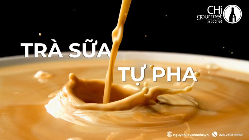 TRÀ SỮA TỰ PHA: XU HƯỚNG TIÊU DÙNG THÔNG MINH THỜI 4.0