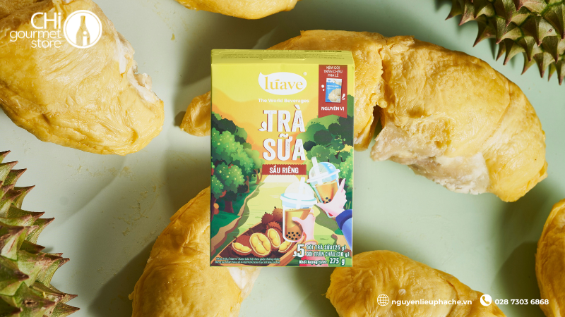 TRÀ SỮA HÒA TAN VỊ SẦU RIÊNG – ĐẬM ĐÀ VÀ ĐẶC TRƯNG KHÓ CƯỠNG