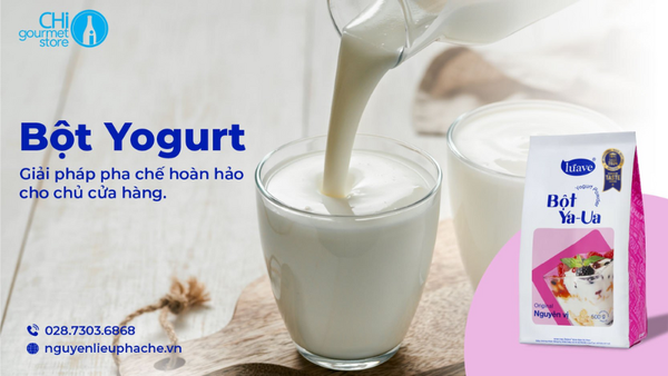 BỘT YOGURT LÀ GÌ? CÁCH CÁC CHUỖI F&B ĐANG TIẾT KIỆM THỜI GIAN VÀ CHI PHÍ