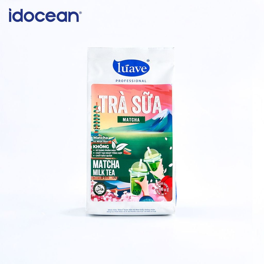 BỘT TRÀ SỮA HÒA TAN LÚAVE PROFESSIONAL - VỊ MATCHA