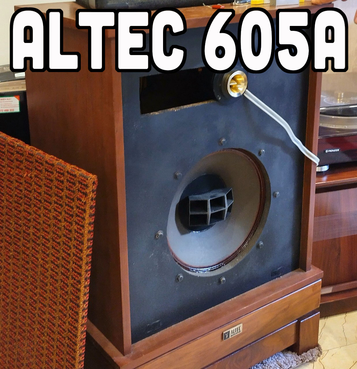 Kiểm tra và độ lại phân tần bộ loa Altec Duplex 605A kết hợp siêu treble Fostex T925