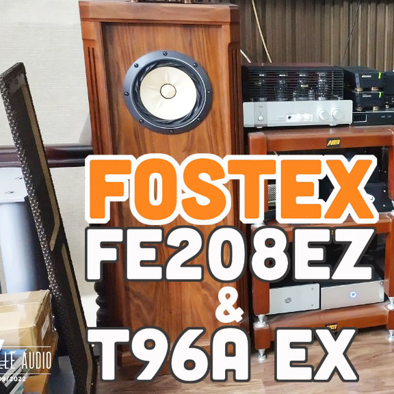Thiết kế phân tần cho cặp loa toàn dải 20cm Fostex FE208EZ ghép với siêu treble Fostex T96A EX