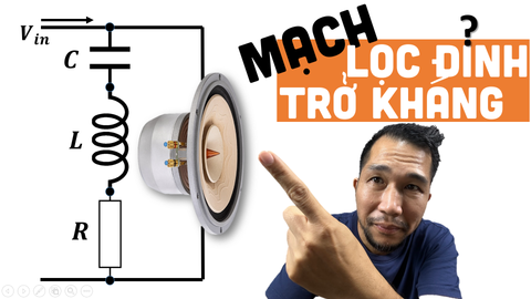 Clip 3: Mạch lọc đỉnh cộng hưởng trở kháng loa (series notch filter, resonant peak filter)
