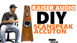 DIY loa Acoustics Grande của Kaiser Audio sử dụng củ Scanspeak 26W/8867T00 và Accuton