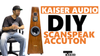 DIY loa Acoustics Grande của Kaiser Audio sử dụng củ Scanspeak 26W/8867T00 và Accuton