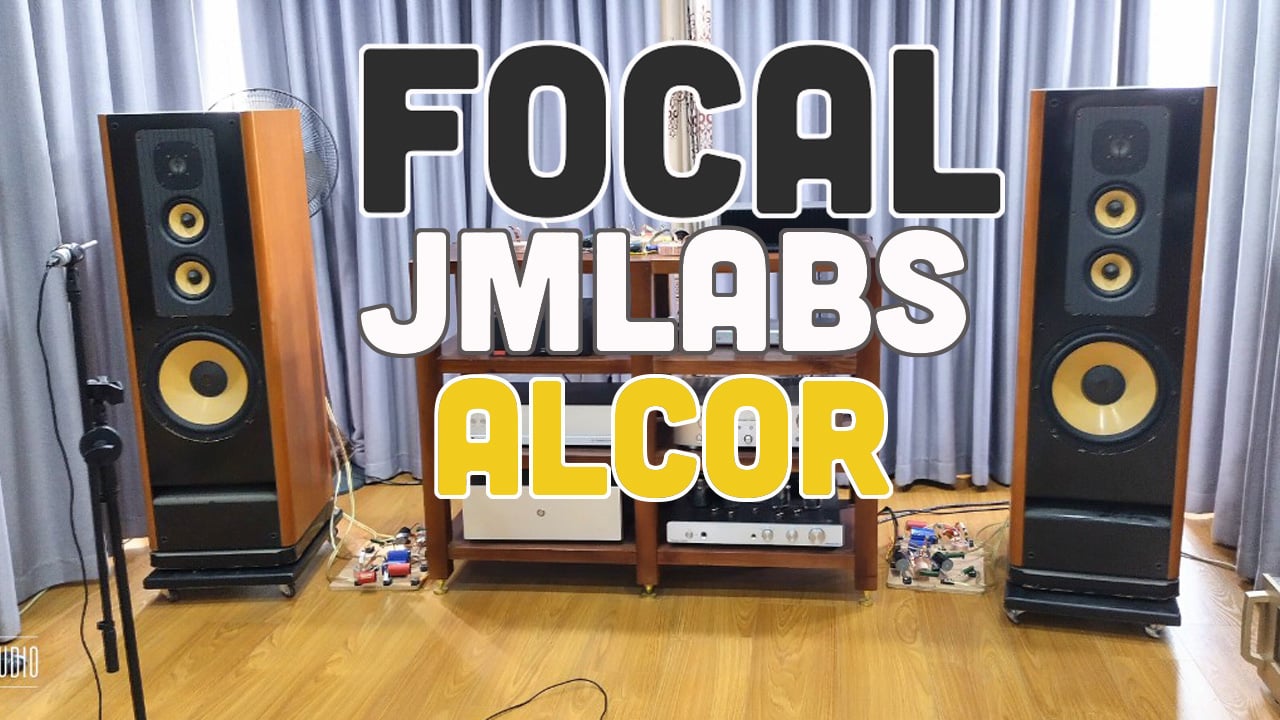 Độ lại phân tần cho cặp loa Focal JMLabs Alcor