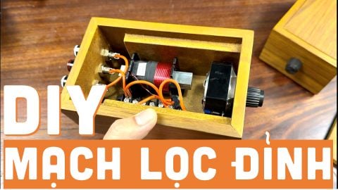 DIY mạch lọc đỉnh dải rộng có thể giảm tùy ý độ chói gắt của dải trung của loa toàn dải