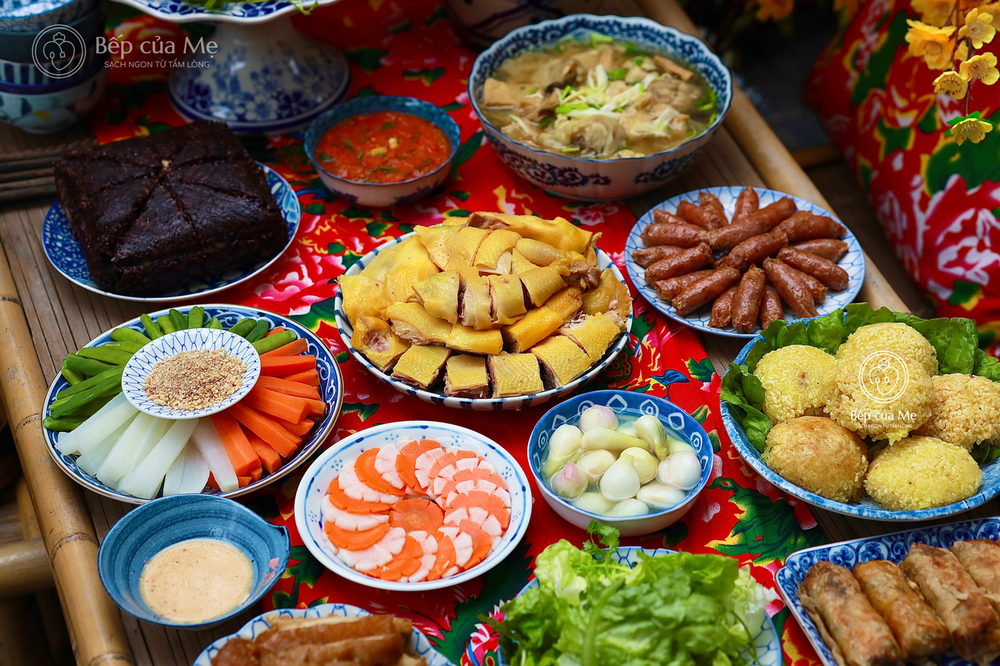 MÂM CƠM TRUYỀN THỐNG NGÀY 30 TẾT CỦA NGƯỜI HÀ NỘI