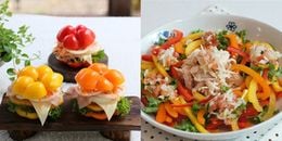Đổi khẩu vị gia đình với 3 món ăn từ ớt chuông đa sắc vừa đẹp mắt vừa thơm ngon