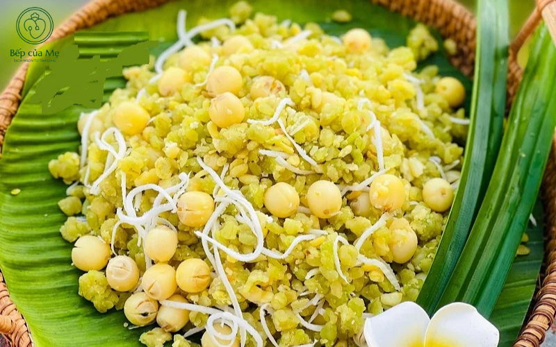 Thức Quà Gây Thương Nhớ Của Mùa Thu Hà Nội - Xôi Cốm Sen Dừa