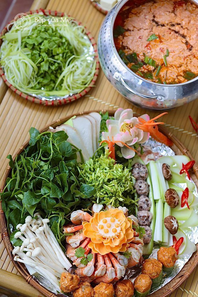 Mê Mẩn Với Món Lẩu Tôm Bầu Thơm Ngon, Đậm Đà Hương Vị Quê Hương