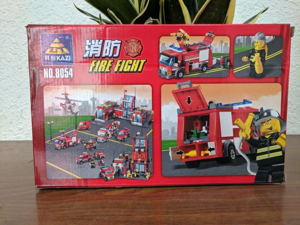 Bộ đồ chơi lắp ghép xếp hình cứu hỏa