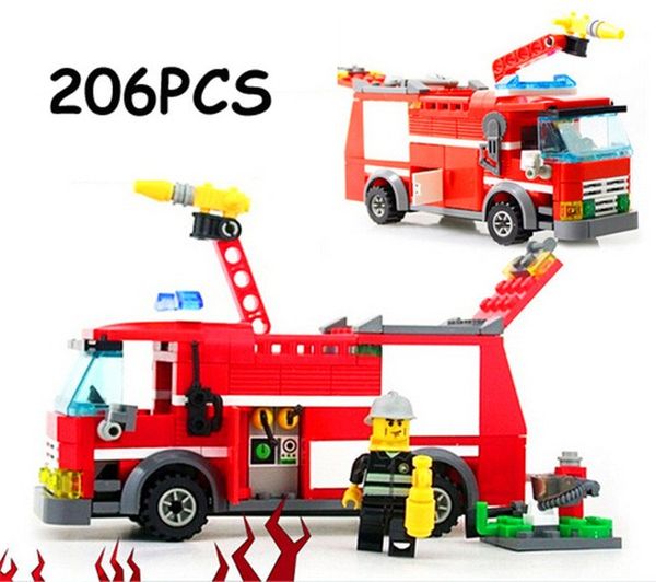 Bộ đồ chơi lắp ghép xếp hình cứu hỏa