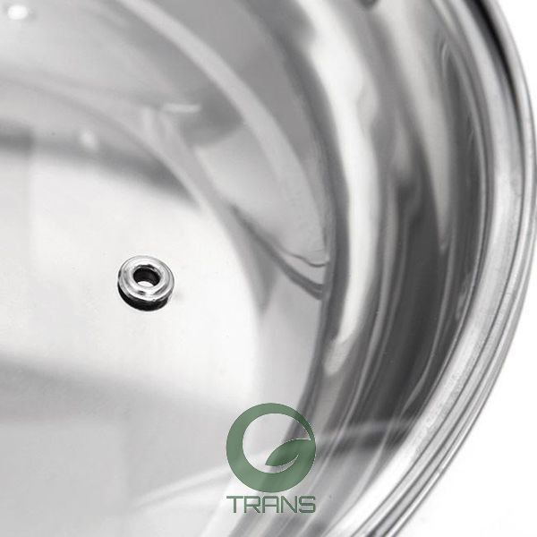 Chảo nồi lẩu inox 2 ngăn 32cm cao cấp
