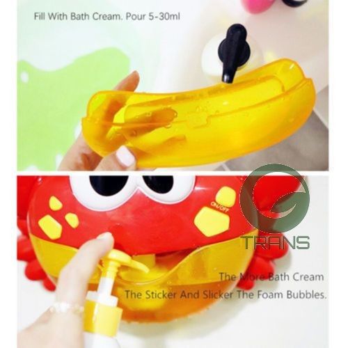 Cua thổi bong bóng tắm bubble crab