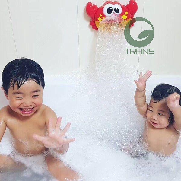 Cua thổi bong bóng tắm bubble crab