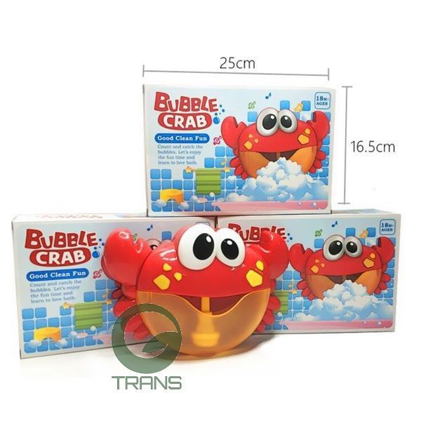 Cua thổi bong bóng tắm bubble crab