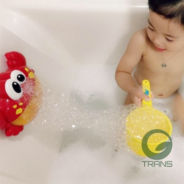 Cua thổi bong bóng tắm bubble crab