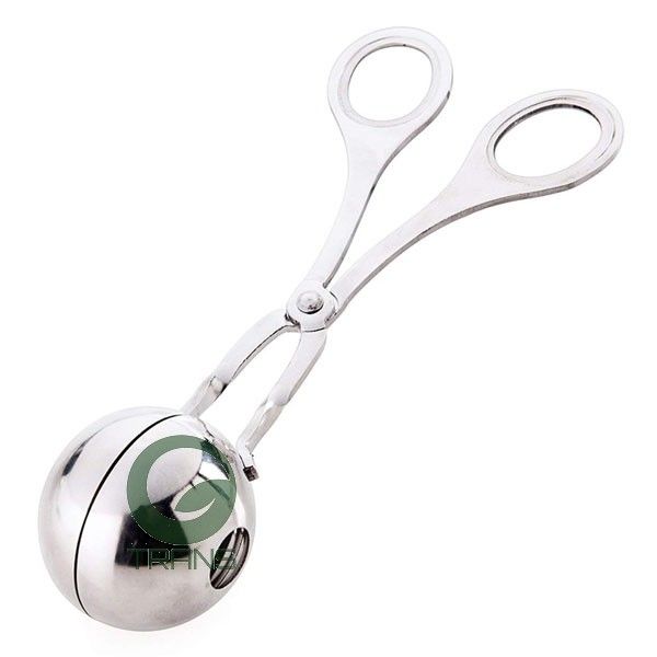 Dụng cụ kẹp thịt viên chả viên inox,dụng cụ làm thịt viên ,Dụng cụ kẹp thịt viên chả viên inox Meatball,Bộ dụng cụ làm thịt cá viên tiện lợi,Kẹp nặn thịt viên,