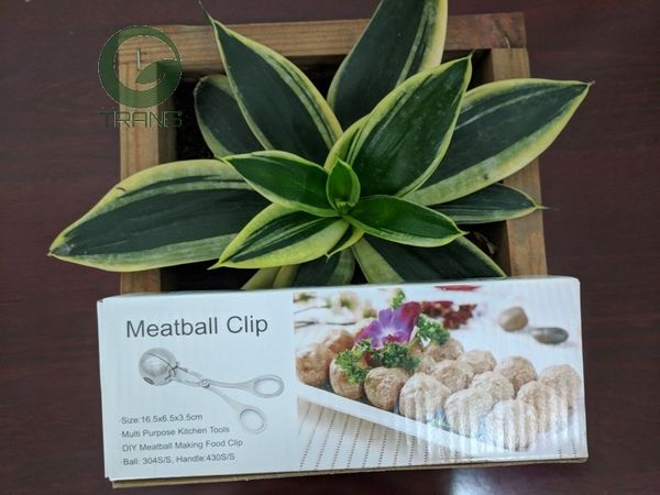 Dụng cụ kẹp thịt viên chả viên inox,dụng cụ làm thịt viên ,Dụng cụ kẹp thịt viên chả viên inox Meatball,Bộ dụng cụ làm thịt cá viên tiện lợi,Kẹp nặn thịt viên,