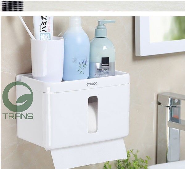hộp đựng giấy vệ sinh ecoco, hộp đựng giấy vệ sinh ecoco gd099, hộp đựng giấy vệ sinh đa năng ecoco, hộp đựng giấy vệ sinh gắn tường, hộp đựng giấy vệ sinh tphcm, hộp đựng giấy vệ sinh inox 304